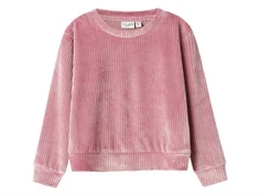 Name It mauve orchid velour top